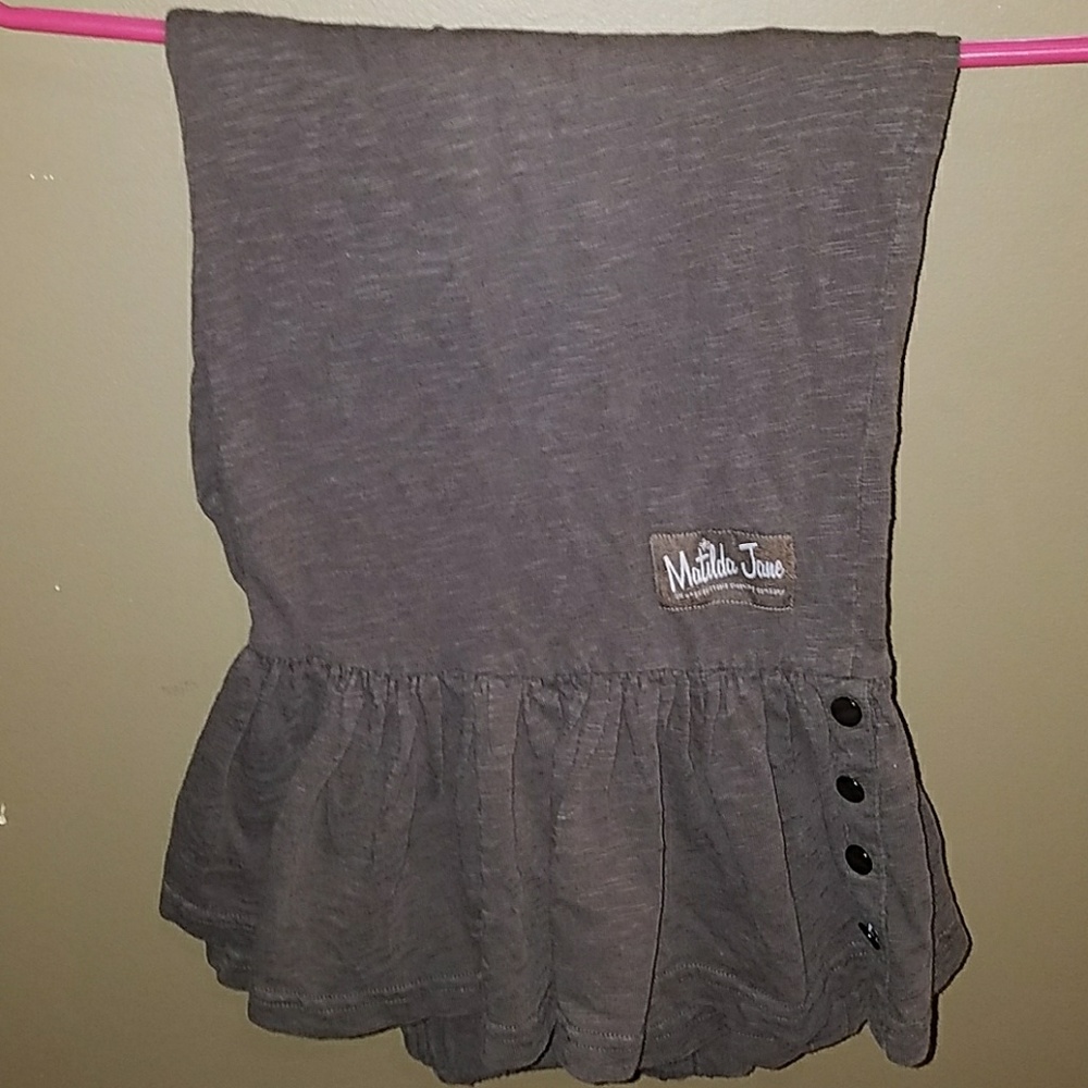 Matilda Jane Womens M brown ruffle pants